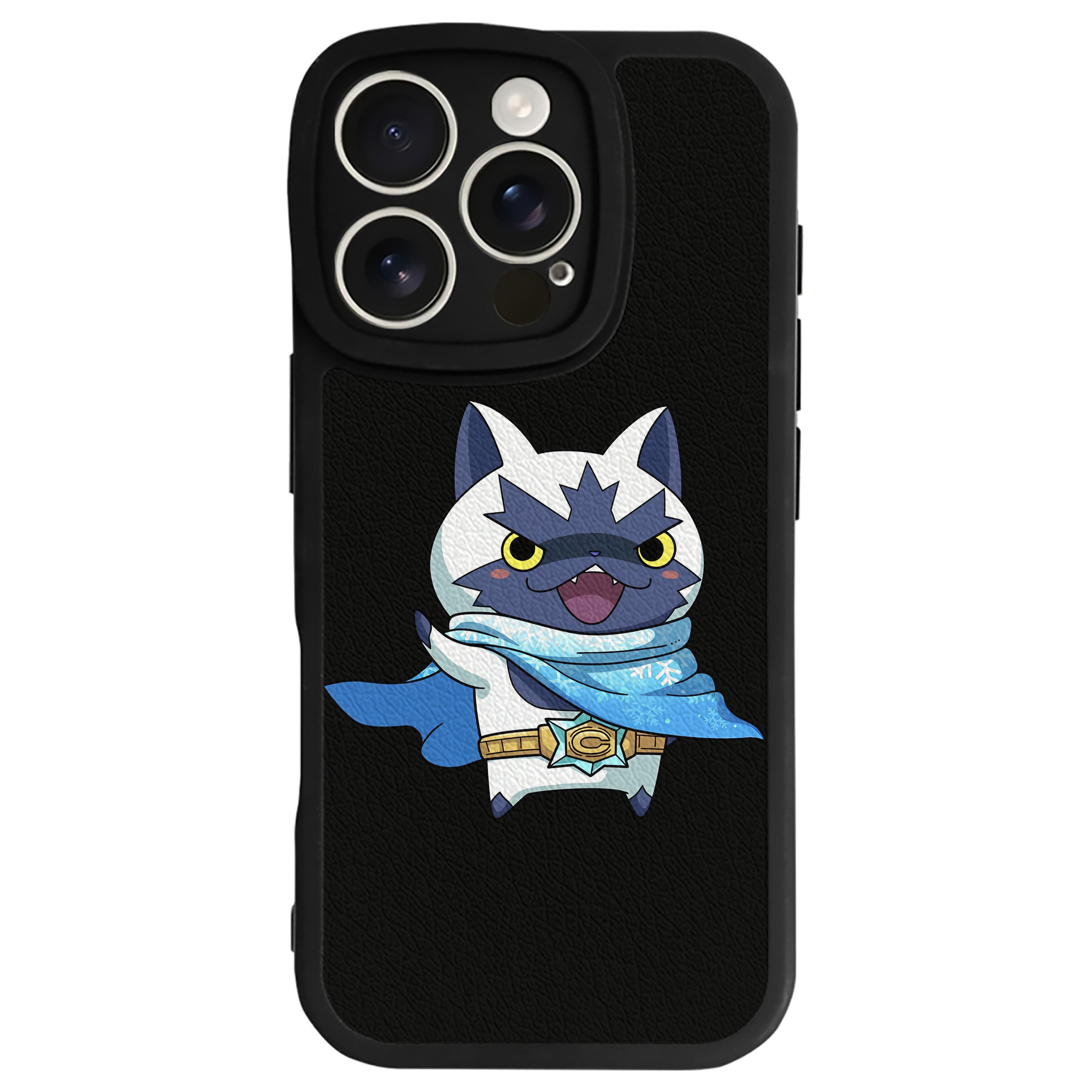 （画像用） 妖怪ウォッチ Yo-kai Watch 【iPhone 16シリーズ対応】シリコンスマホケース（レザー調） 材質：シリコン